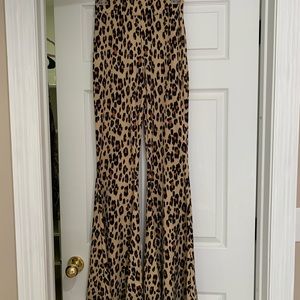 Boutique cheetah flares